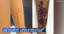 Artist Ben Wahhh of Deluxe Tattoo started Ink Relief Program with Salt and Light Coalition to help domestic violence survivors