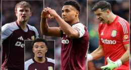 Aston Villa Q&A - YOUR questions answered: Will they sell Ollie Watkins in the next 12 months? Or Emi Martinez? Will Roberto Olabe be able to direct Unai Emery? And what's holding back Harvey Elliott and Jadon Sancho?