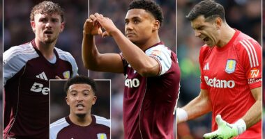Aston Villa Q&A - YOUR questions answered: Will they sell Ollie Watkins in the next 12 months? Or Emi Martinez? Will Roberto Olabe be able to direct Unai Emery? And what's holding back Harvey Elliott and Jadon Sancho?
