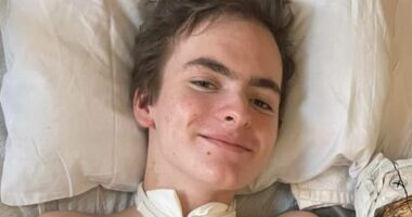 Astonishing recovery of boy, 18, whose hockey accident inflicted same kind of injury that paralyzed Christopher Reeve