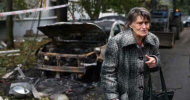 At least 5 dead in large-scale nighttime Russian strike on Ukraine
