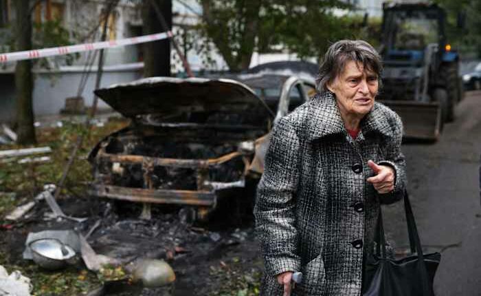 At least 5 dead in large-scale nighttime Russian strike on Ukraine
