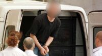 James Vlassakis arrives at the Adelaide Magistrates Court.
