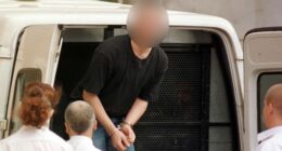 James Vlassakis arrives at the Adelaide Magistrates Court.