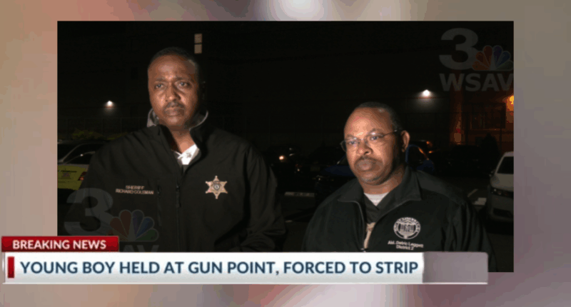 BREAKING: Mother turns child in after video of boy being forced to undress at gun point posted