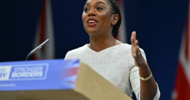 Badenoch insists Tories CAN rein in Reform in conference speech