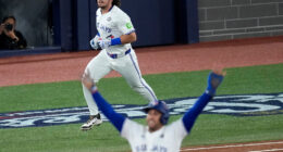 Barger, Varsho, Kirk lead homer barrage as Blue Jays rout Dodgers 11-4 in World Series opener