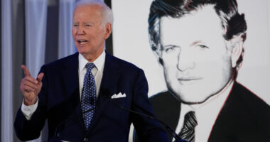 Biden calls these 'dark days' as he urges Americans to 'get back up'