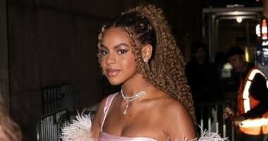 Blue Ivy Carter looks just like her famous mom Beyonce at Angel Ball