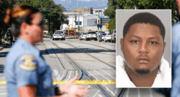 Blue city rail station killing linked to same suspect eyed in second transit attack