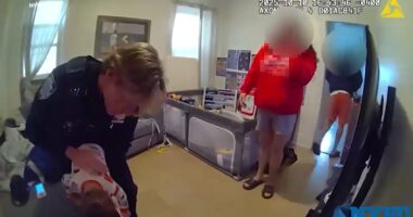 Bodycam video shows New York police officers rescue choking 10-month-old baby in Corona, Queens