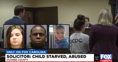 Boy died weighing just 21 pounds; mom, cop stepdad arrested