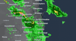 Southeast Queensland was lashed with its heaviest downpour in more than six months.