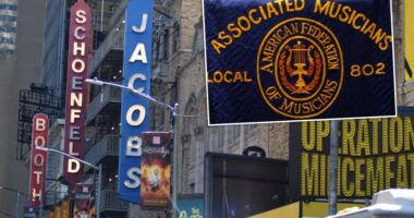 Broadway musicians vote to authorize strike, following Actors’ Equity