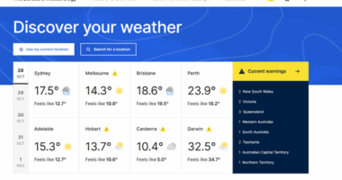 Bureau of Meteorology make vow over website after public backlash
