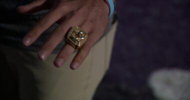 Calvary Day baseball receives state championship rings