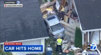 Car crashes into Hanover Park home on Woodlake Drive; 2 injured, police say | Video