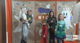 Carle trick-or-treat event reunites nurses with former patients