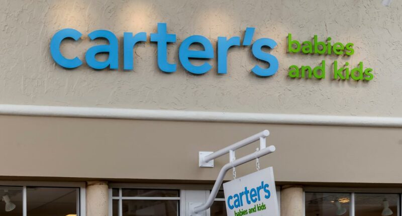 Carter's to close 150 stores, cut 15% of workforce amid tariff impact