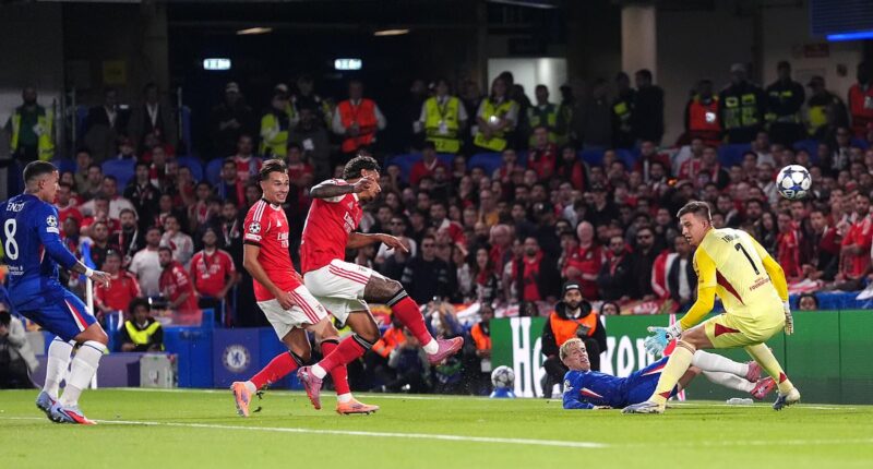 Chelsea 1-0 Benfica: Jose Mourinho's return ends in defeat as ANOTHER Blues star sees red in unconvincing Champions League victory