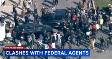 Chicago Little Village activity today: 1 arrested for battery of police officer near 26th, Whipple amid clash with feds
