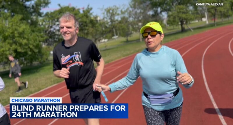 Chicago Marathon 2025: Visually-impaired runner Tim Paul prepares for Bank of America Chicago Marathon race day October 12
