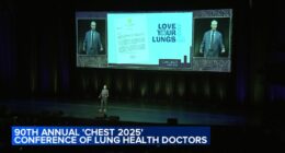 Chicago Mayor Brandon Johnson declares Oct. 19 'Love Your Lungs Day' as doctors gather at McCormick Place for CHEST conference