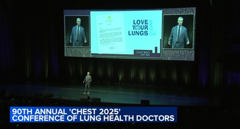 Chicago Mayor Brandon Johnson declares Oct. 19 'Love Your Lungs Day' as doctors gather at McCormick Place for CHEST conference