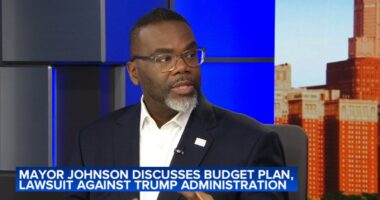 Chicago Mayor Brandon Johnson discuses budget plan, lawsuit against President Donald Trump