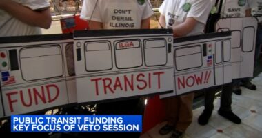 Chicago aldermen travel to Springfield to lobby for Mayor Brandon Johnson's progressive budget proposal, transit funding