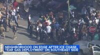 Chicago community leaders, Gov. JB Pritzker say federal agents could have violated order against use of tear gas on East Side