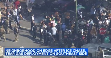 Chicago community leaders, Gov. JB Pritzker say federal agents could have violated order against use of tear gas on East Side