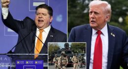 Chicago gov refuses ultimatum as Trump preps 300 National Guard troops