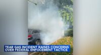 Chicago immigration activity: Video shows agents break car window detain driver in Addison; DHS defends 'crowd control measures'