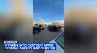 Chicago immigration enforcement: 4 in custody after federal agents raid shelter in Bronzeville, DHS officials say