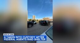 Chicago immigration enforcement: 4 in custody after federal agents raid shelter in Bronzeville, DHS officials say