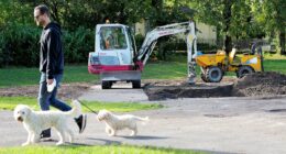 Children's park bulldozed after villagers sued over 'noisy' football