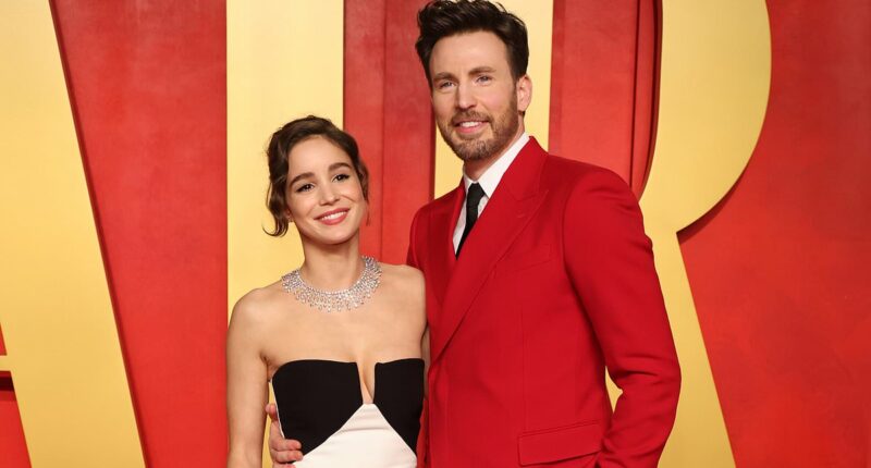 Chris Evans 'welcomes first child' with wife Alba Baptista