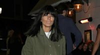 Claudia Winkleman cuts a trendy figure at swanky birthday bash