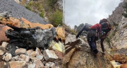Colorado driver walks away from dangerous 300-foot highway crash with minor injuries: 'A miracle'