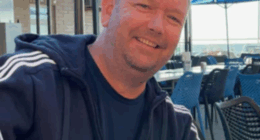 Chris Robertson has been identified as the 49-year-old found dead at a workshop on O'Sullivan's Beach Road in Lonsdale, an industrial suburb in Adelaide, yesterday.