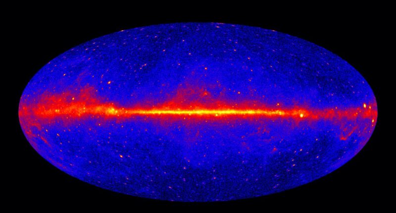 Dark matter seen for first time: Eerie image shows elusive substance