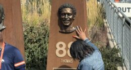 Demaryius Thomas' mom breaks down as he receives posthumous honor