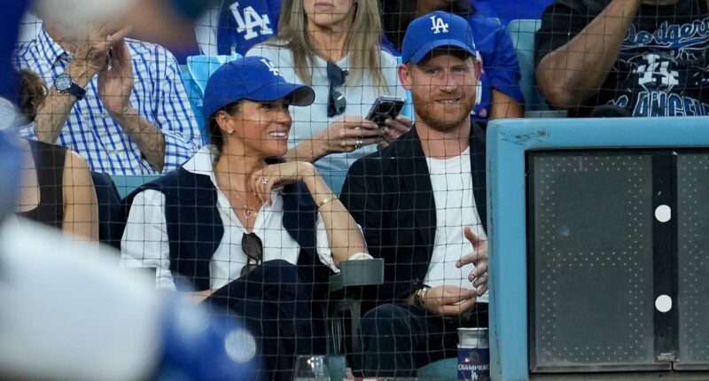 Dodgers' fans furious as Harry and Meghan get royal treatment