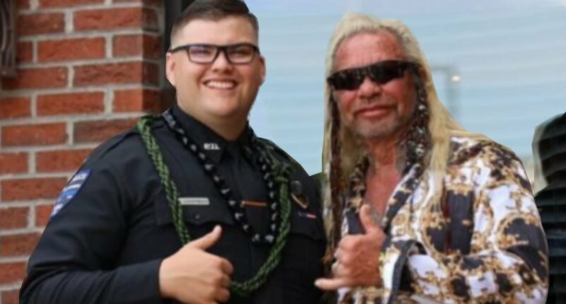 Dog the Bounty Hunter's cop son gets job back after fireball crash