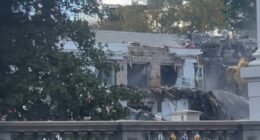 Donald Trump DEMOLISHES part of the White House for new ballroom