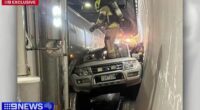 Amazingly no one was physically hurt in the Burnley Tunnel crash.