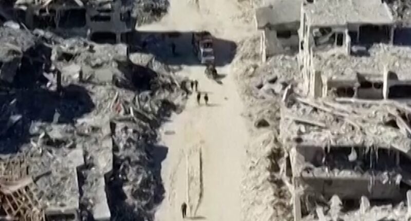 Drone footage shows destruction of Gaza City
