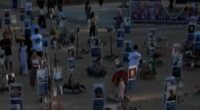Drone video shows Nova Music Festival memorial
