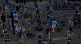 Drone video shows Nova Music Festival memorial